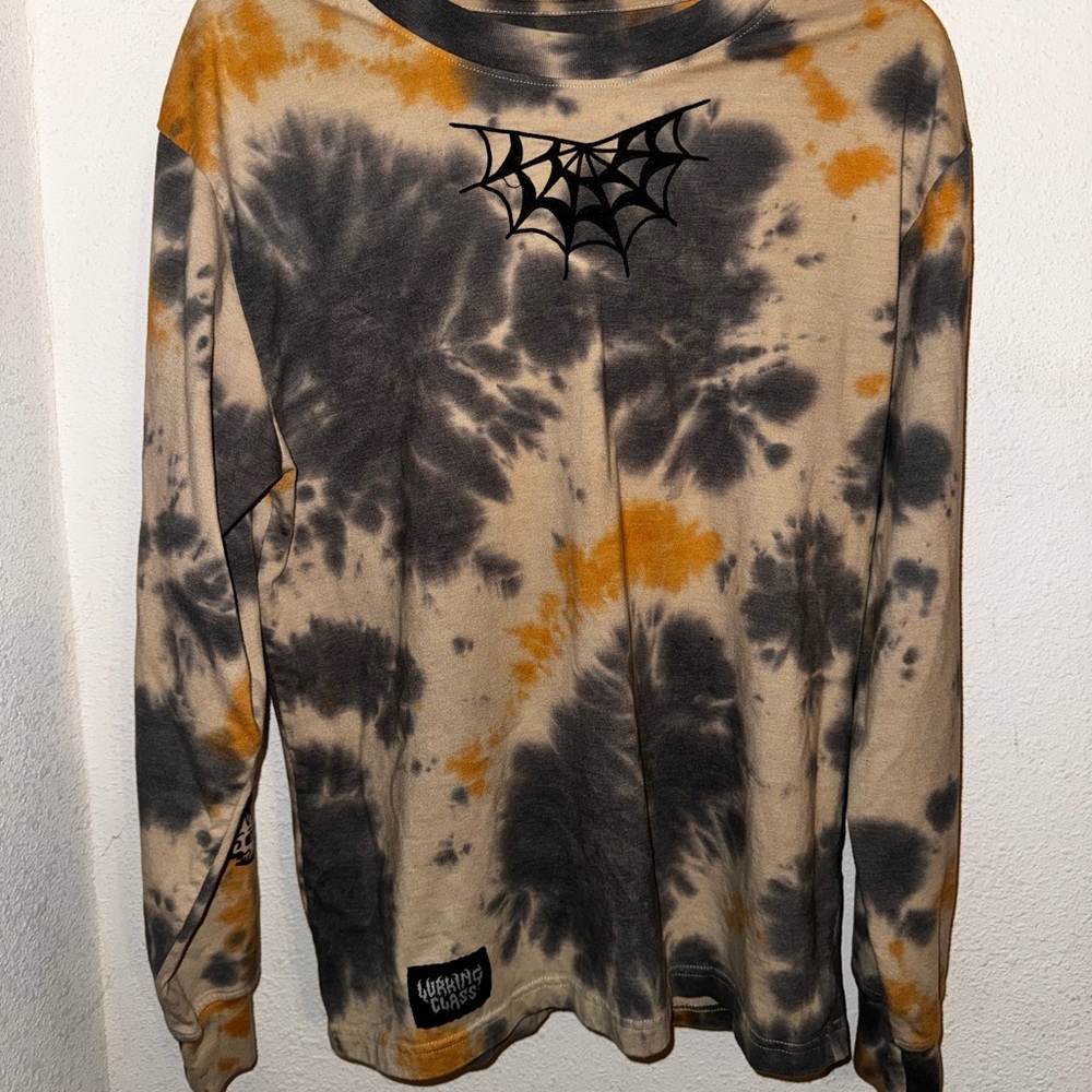 Stylish Tie-Dye Long Sleeve Tee